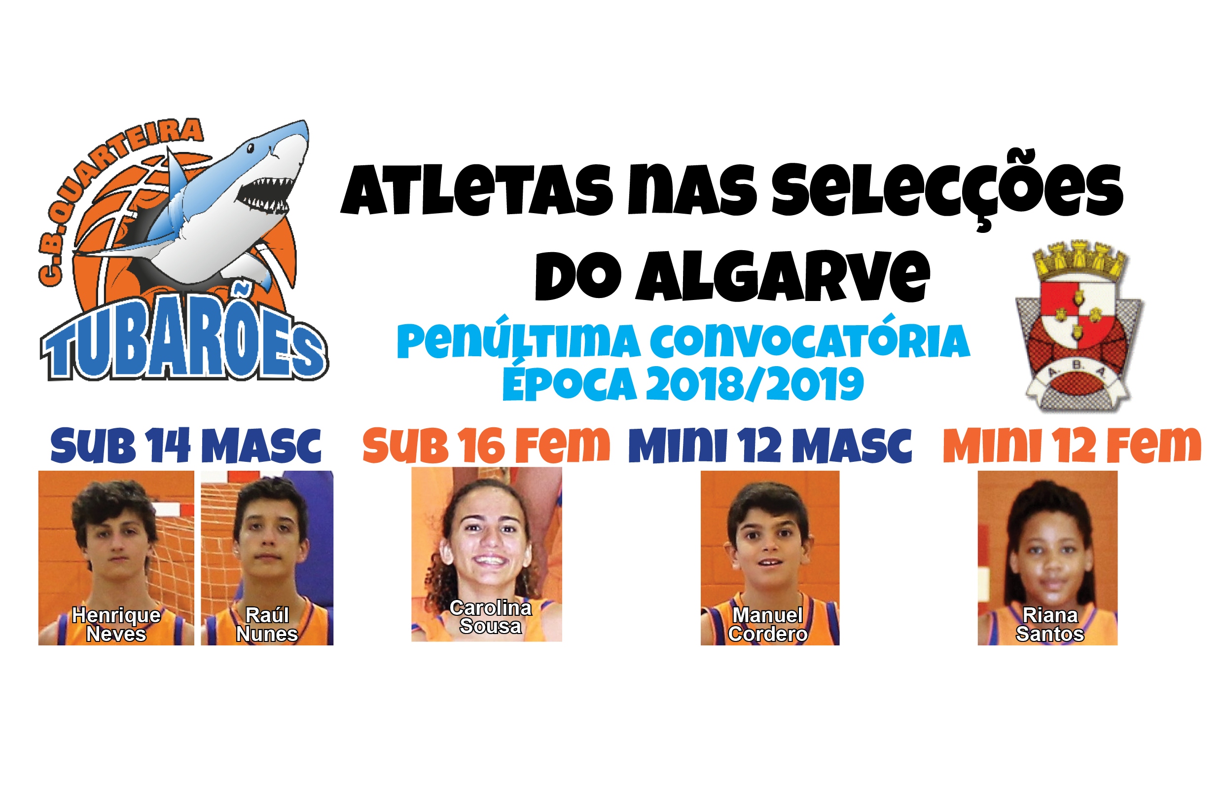 jogadores seleco 6e7abril 18 19